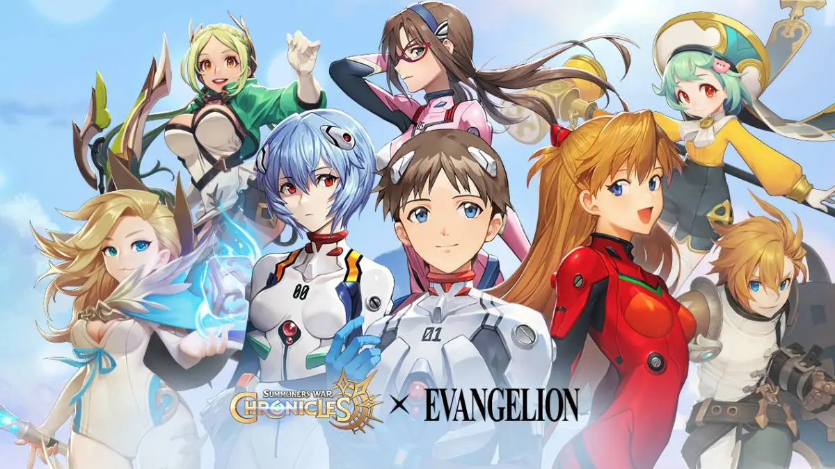 Evangelion Summoners War: Chronicles Crossover Begins